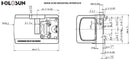 【取寄】Holosun HE509-RD Enclosed Solar Powered Red Dot Sight w/ MOS Mounting Plate - ACSS Vulcan Reticle