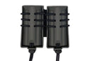 <transcy>Evolution Double Pistol Magazine Pouch Belt Mount</transcy>