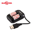 123A RECHARGEABLE BATTERIES - Lithium Iron Phosphate Rechargeable Batteries & Charger