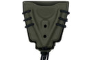 <transcy>Evolution Double Universal Handcuff Holder (Attachments In Drop Down)</transcy>