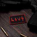 LOVE PVC Morale Patch