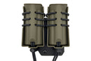 <transcy>Evolution Double Pistol Pouch Offset MOLLE</transcy>