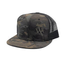 GunFighter MultiCam Black Snapback Flat Bill Hat