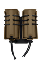 <transcy>Evolution Double Pistol Magazine Pouch MOLLE Mount</transcy>