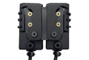 <transcy>Evolution Double Pistol Magazine Pouch Belt Mount</transcy>
